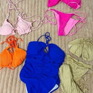 8 Piece SHEIN SWIM Bundle- Large